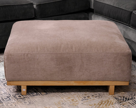 All Modern Upholstered Ottoman