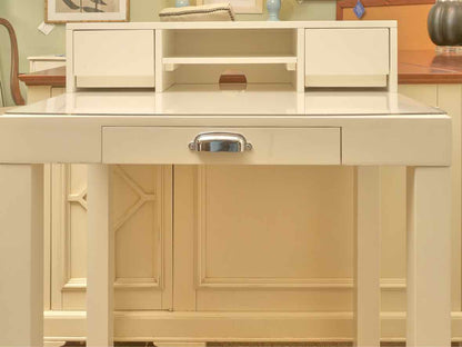 Pottery Barn Kids  'Morgan'  Ivory Finish  Writing Desk & Hutch
