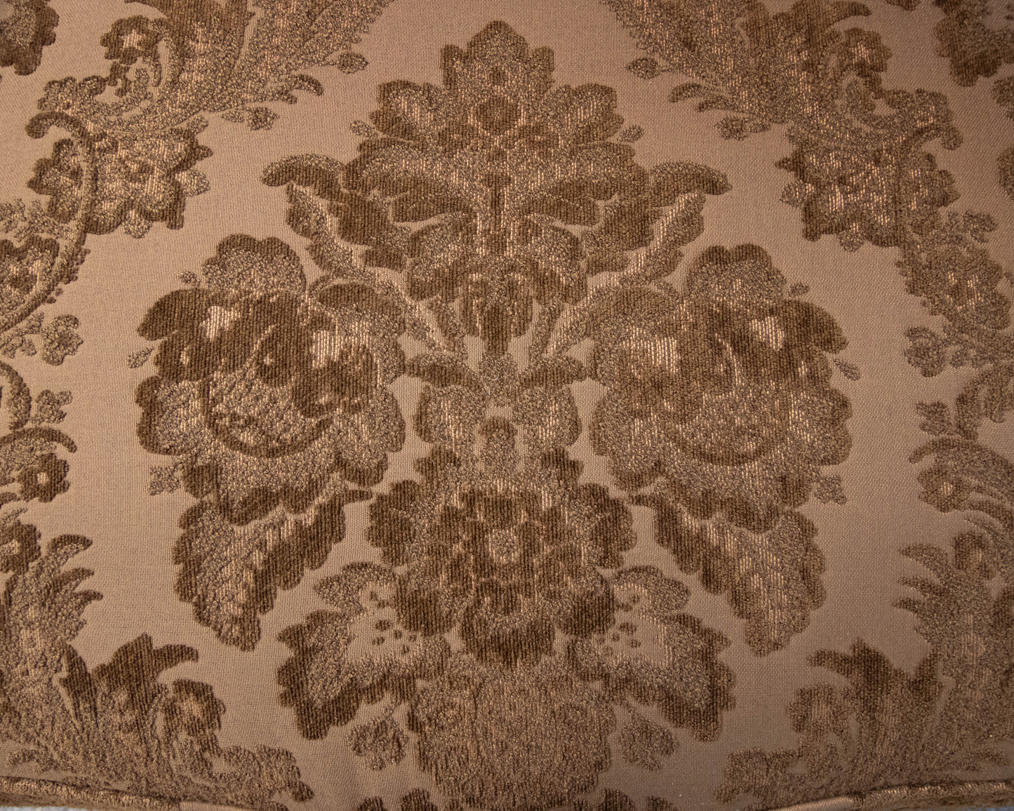 Thomasville Bergere Chair with Damask Tone on Tone Upholstery