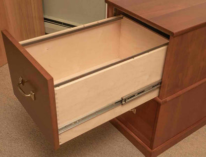 Cherry 2 Drawer File Cabinet