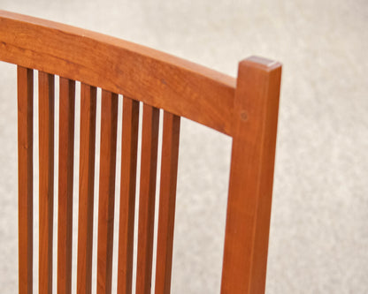 Stickley 'Harvey Ellis 'Cherry  Table & (6) Side Chair Set