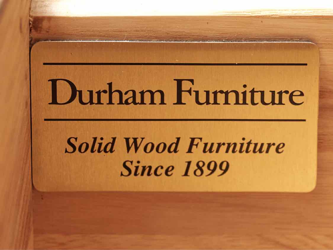Durham Furniture Oak 2 Drawer  Nightstand