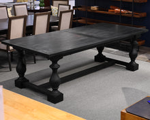 Restoration Hardware 17th C. Monastery Rectangular Dining Table in Black