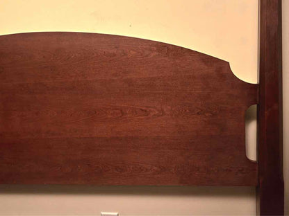 Solid Cherry Queen 4  Post Canopy Bed