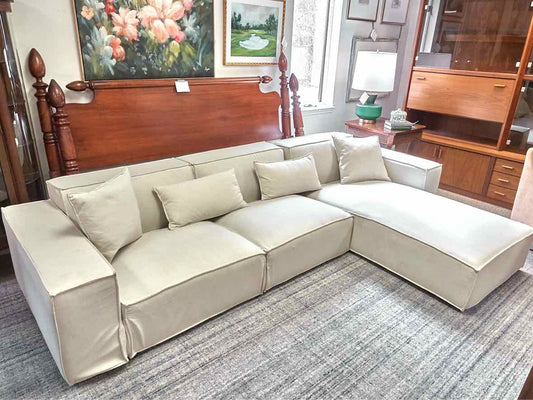 Rove Concepts Porter Sectional in Alesund Modern Felt