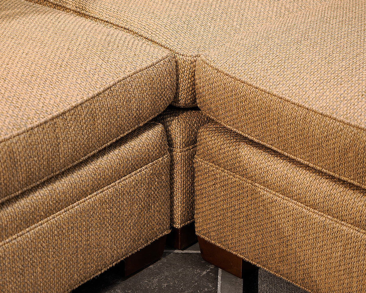 Duralee 3-Piece Upholstered Sectional