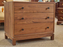 Gat Creek 'Gerard' 3 Drawer Walnut Nightstand