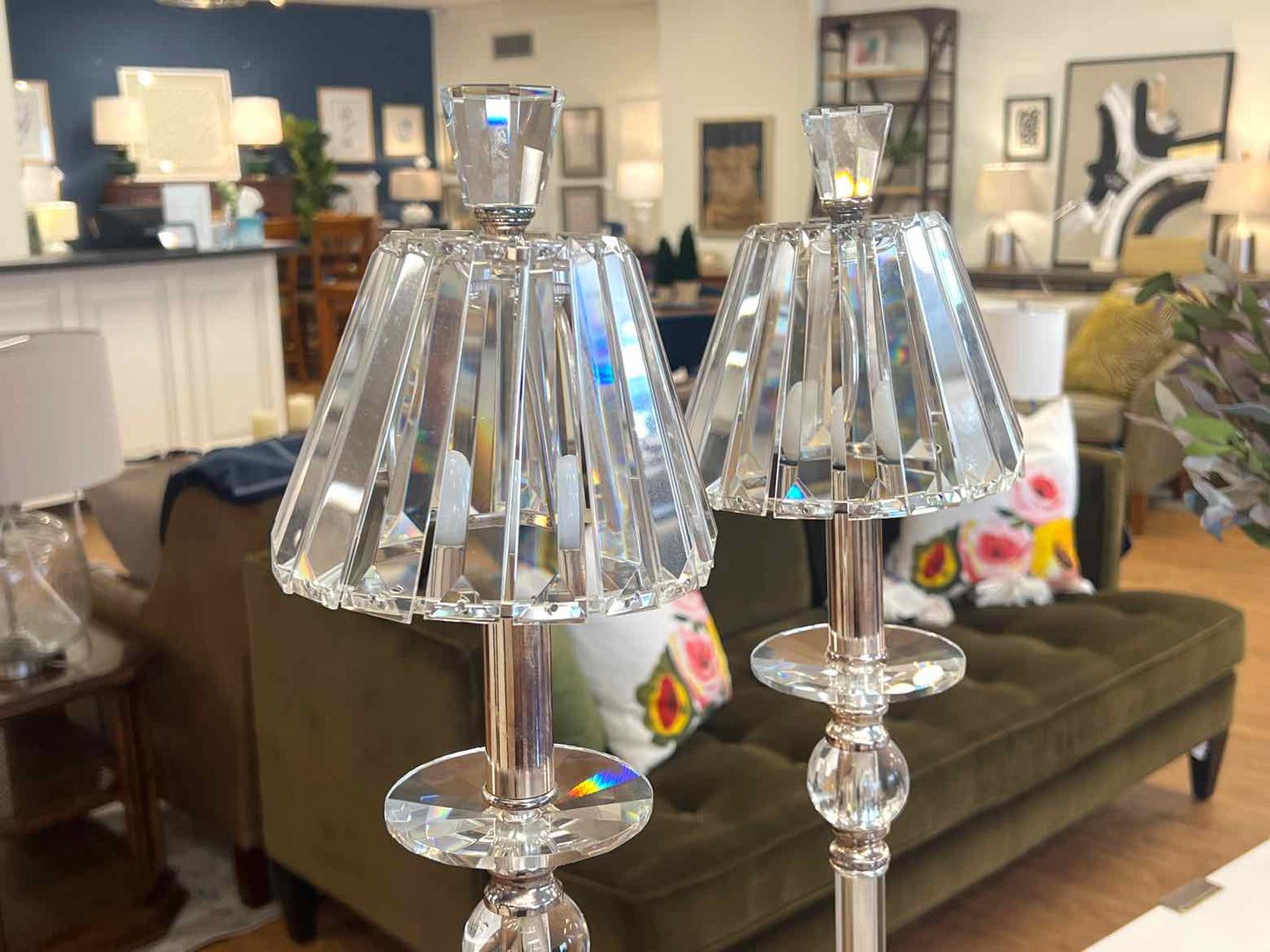 Pair of Horchow Buffet Lamps