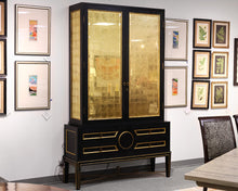 Two-Piece Global Views Collectors China Cabinet