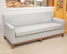 Avery Boardman Grey One Seat Cushion Tight Back Sofa On Wood Frame