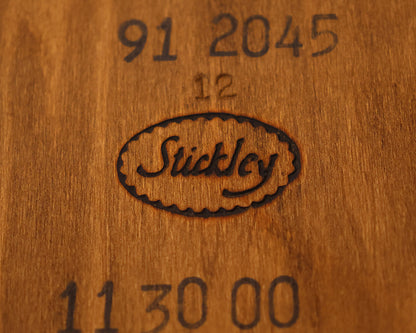 Stickley Dining Table and 8 Spindle Chairs