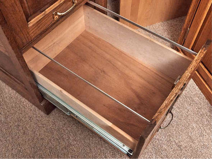 Oak 2 Drawer File Cabinet