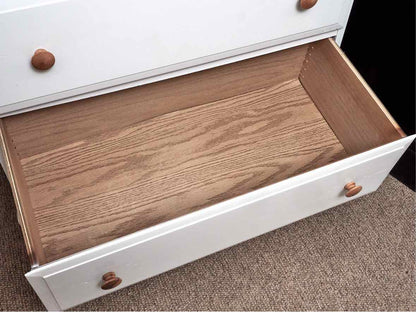 Wildwood White Finish 4 Drawer Chest