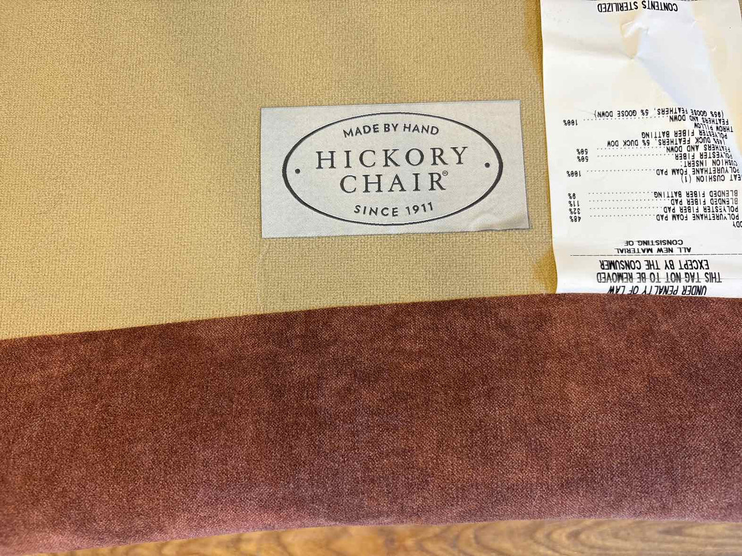 Hickory 'Ariele' Curved Sofa