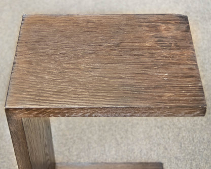 RH Cloud Modular C Table in Brown Oak Finish
