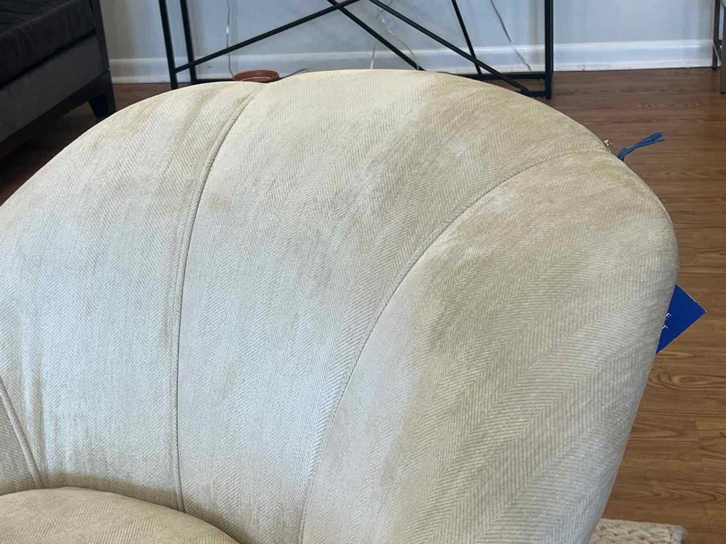 Ethan Allen Barrel Swivel Chair