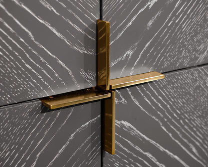 CB2 Jax Cerused Entry Way Cabinet