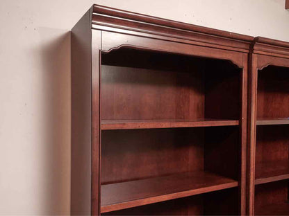 Cherry 2 Shelf Bookcase with 2 Doors