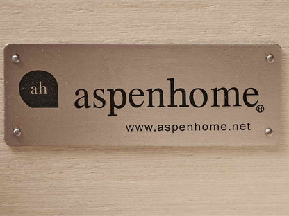 Aspen Home  Cherry Stain 3 Drawer 2 Open Compartments Media Furniture