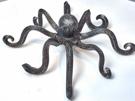 Metal Octopus Decor