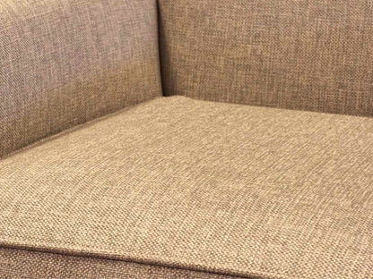 Pair of Ethan Allen 'Turner' Swivel Chairs in Light Gray