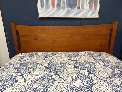 Circle Furniture Mid-Century Queen Bed