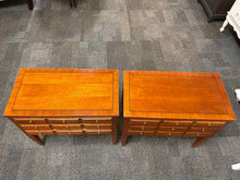 Pair of Ethan Allen 3-Drawer End Tables