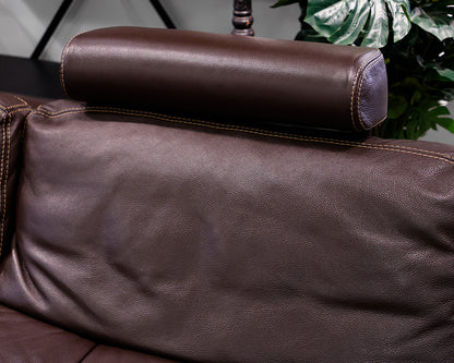 Roche Bobois Brown Leather Sectional