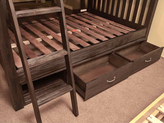 Hillsdale Furniture Full Over Full Espresso Finish  Bunkbed