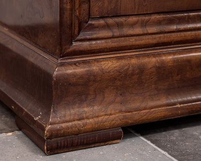 Henredon 'Charles X' 4-Drawer Stone Top Accent Chest