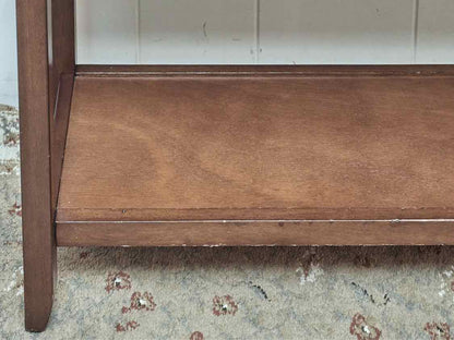 Pier 1 Imports Cherry 3 Drawer & Lower Shelf  Sofa Table/ Console