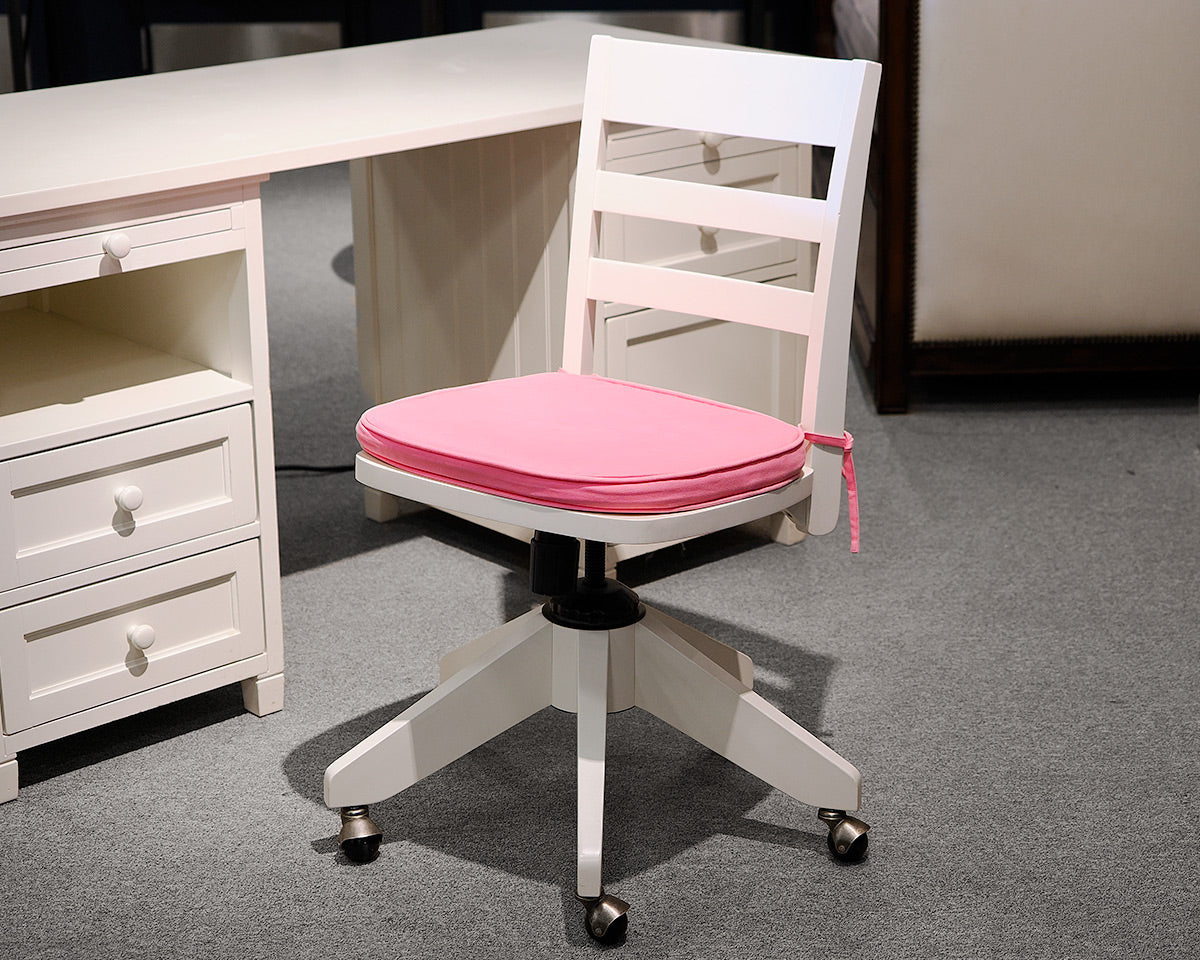 Pottery Barn White Beadboard Modular Desk and Chair