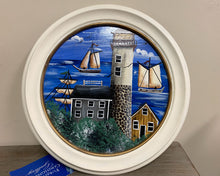 Orginial Painting of Light house & Harbor