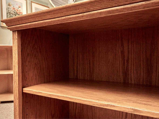 Unfinished Business Oak Bookcase
