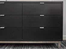 Room & Board Black Contemporary Nine Drawer Dresser