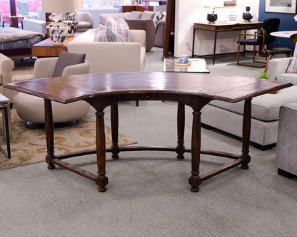Sterling Collection Semi-Circle Mahogany Desk