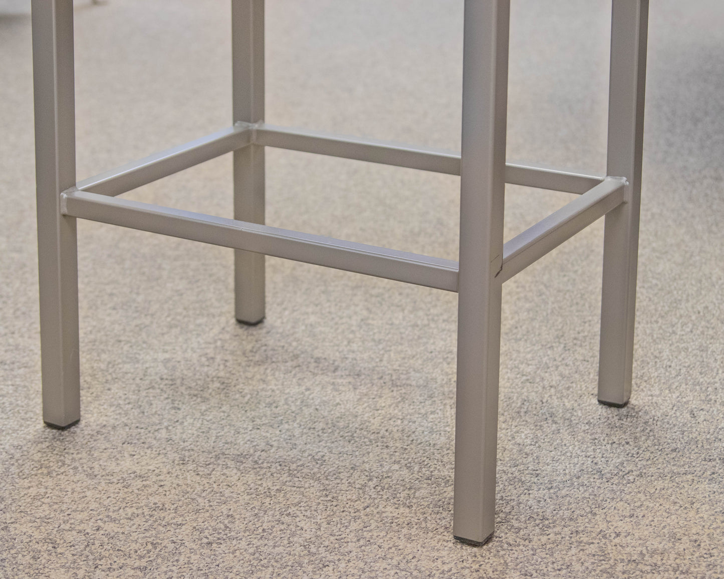 Set of Three Metal Base Counter Stools