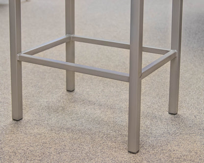Set of Three Metal Base Counter Stools