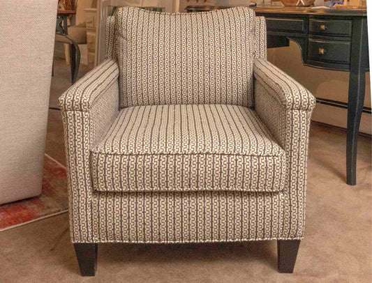 Southern Furniture  Grey & Black Design Upholstered Chair