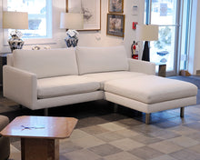 Room & Board Two-Cushion Sofa With Ottoman