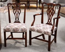 Set of 6 Mahogany Chippendale Dining Chairs