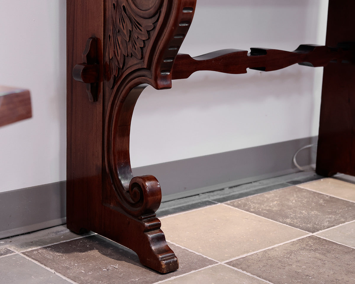 Scholle's Chicago Mahogany Console Table
