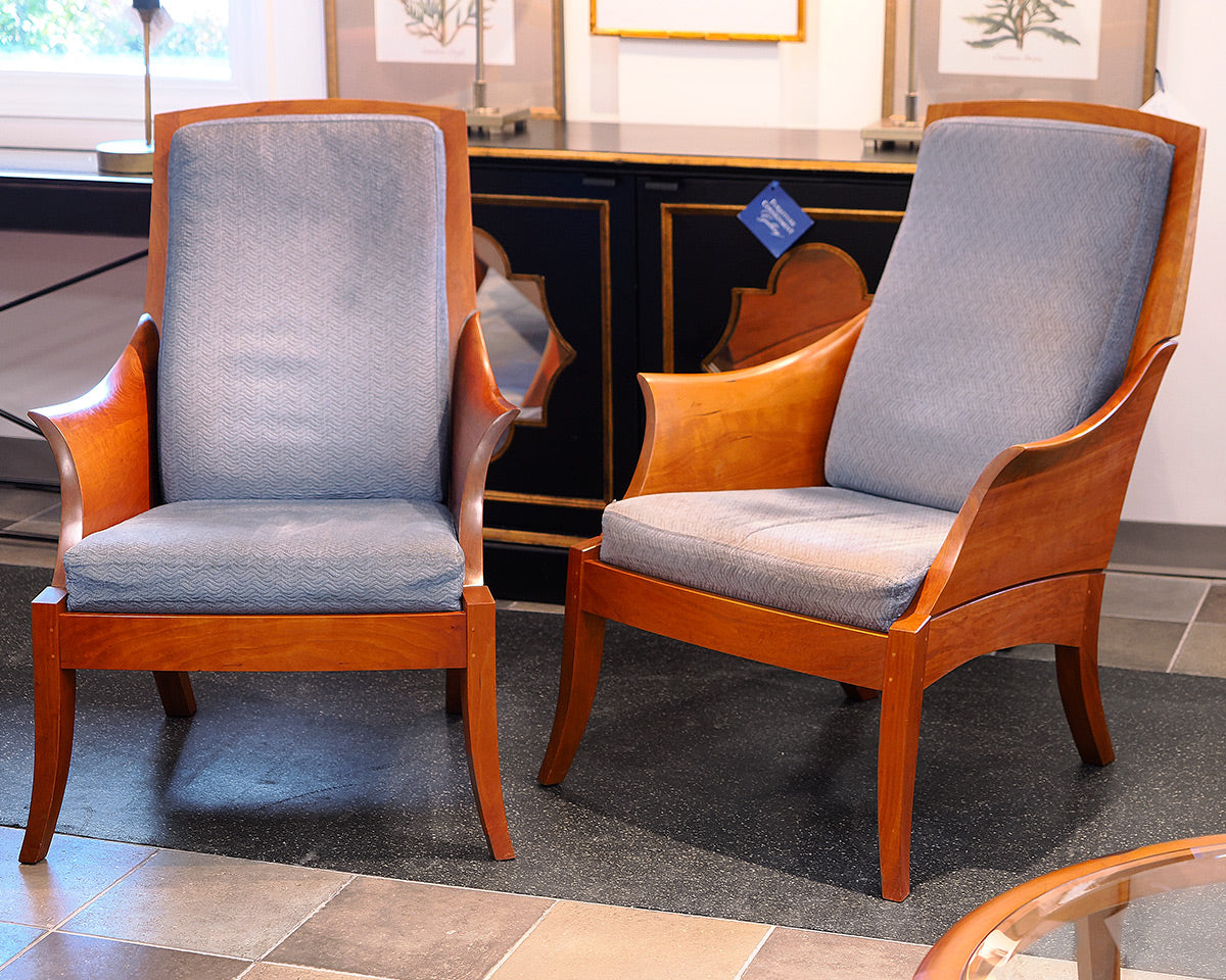 Pair of Thos. Moser Wing Chairs