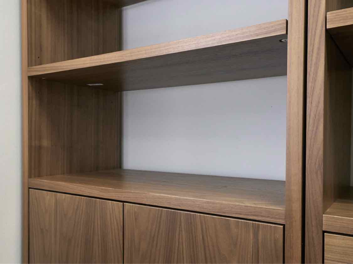 Room & Board Walnut Bookcase