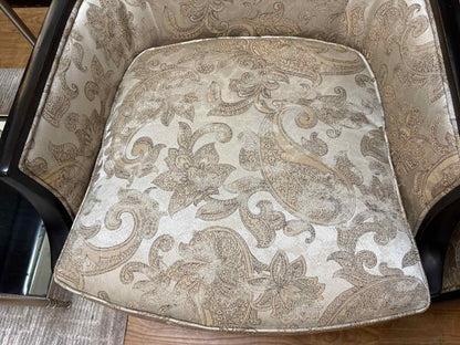 Pair of Arhaus Paisley Accent Arm Chairs