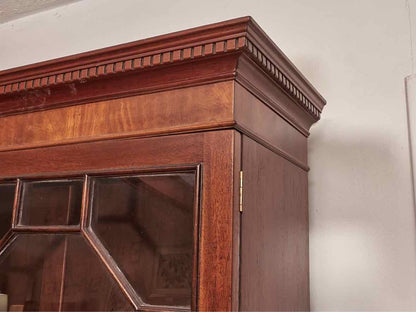 Baker Mahogany 2 Piece  Secretary Desk with Drop Down Desk