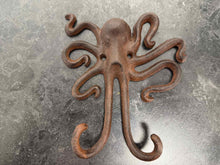 Cast Iron Octopus Wall Hook