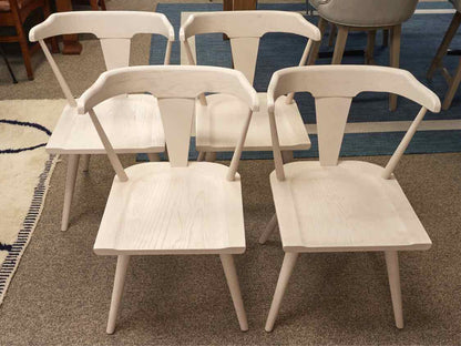 Set of Four Four Hands 'Ripley' Solid Oak Dining Chairs