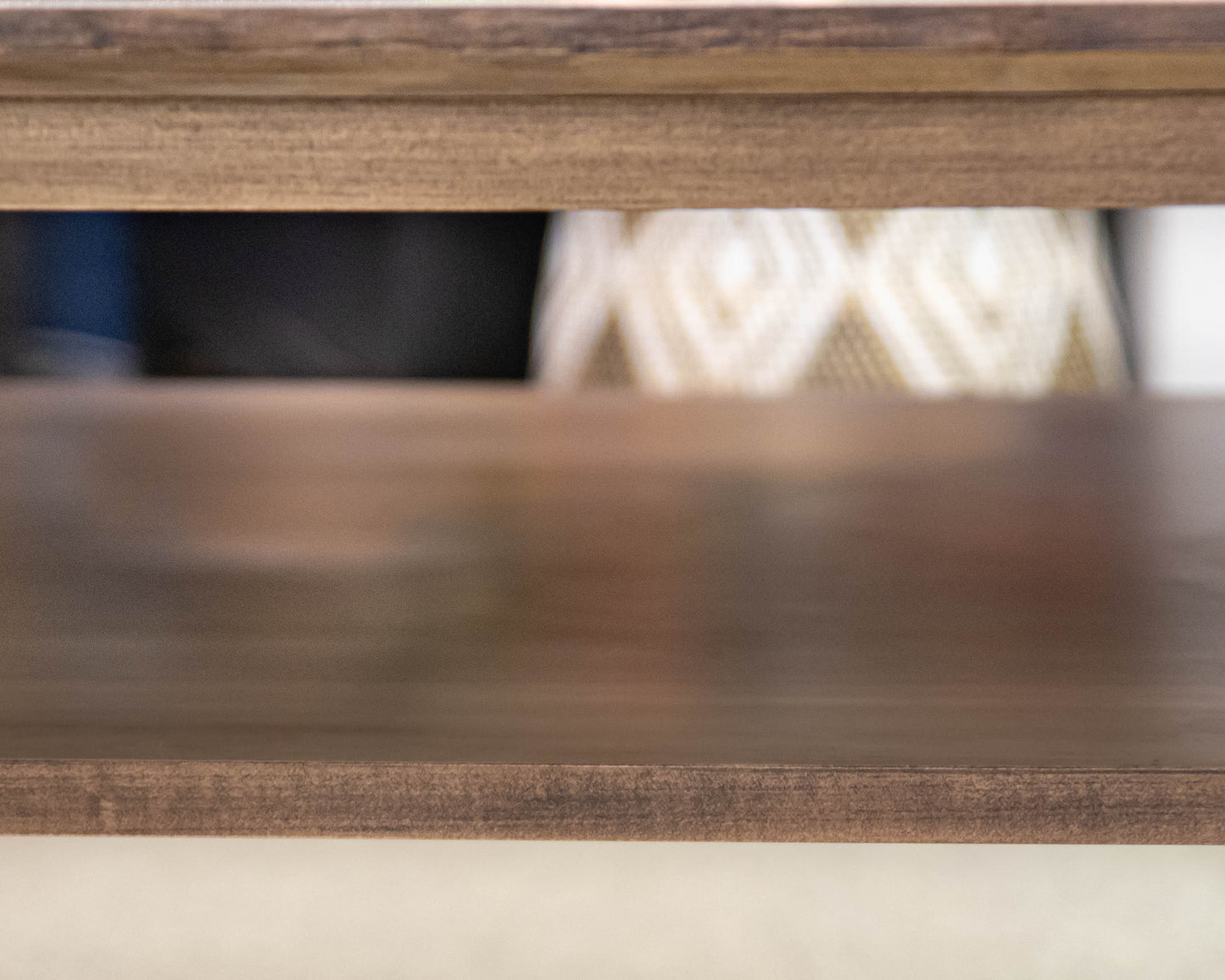 Gat Creek Elana Square Cocktail Table in Maple Barley Finish