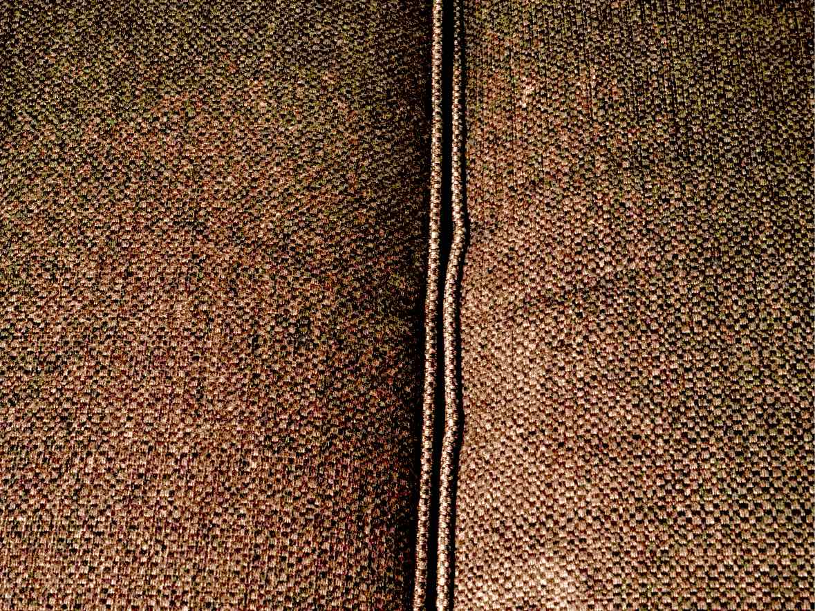 'Capris' 3 Cushion Sofa in Crossover Charcoal Upholstery